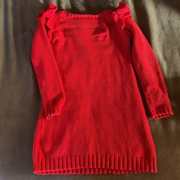 Carters red sweater dress…perfect for Christmas. - Picture 3 of 3